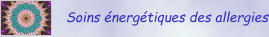 Soins énergétiques des allergies